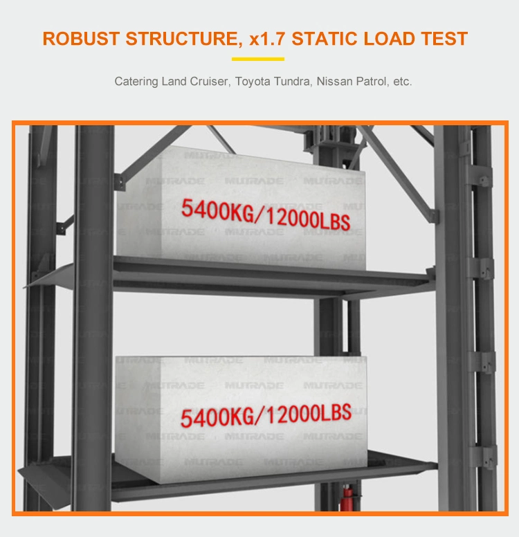 Car Storage Triple Stackers Quad Stackers Car Parking Lift