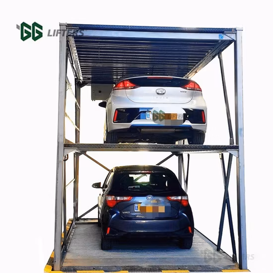 CE Approved GG Smart Parking Lift with Roof for Garden