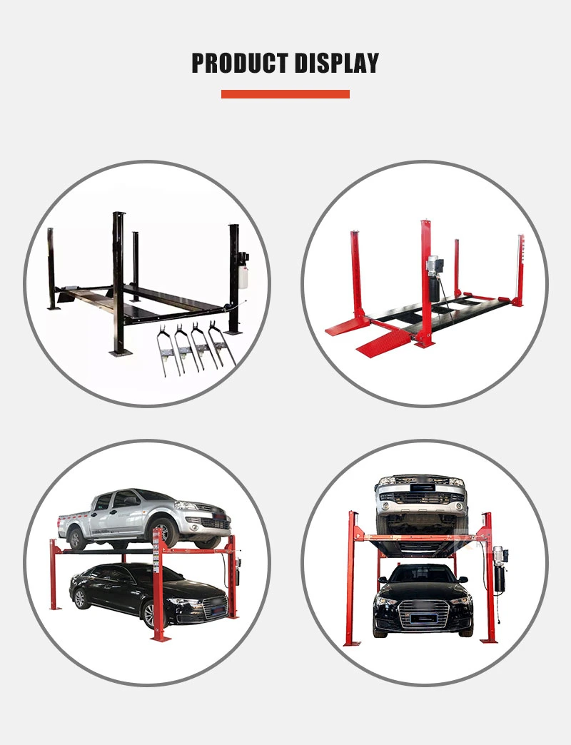 Pit Parking Hydraulic Inground Car Park Multi-Level Parking System