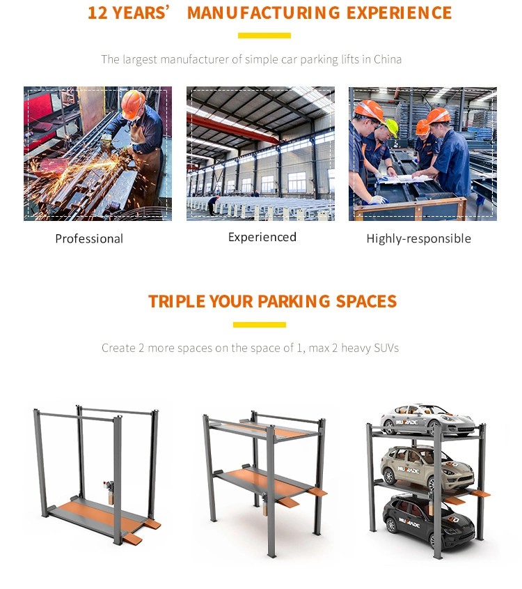 4 Post Car Park Lift/Smart Parking System