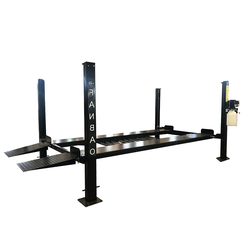 Best Price 3t Four Post Double Car Parking Hoist Popular Auto Hoist Car Lift Garage Lift Manufacturers