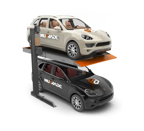 기계식 주차 시스템, 2주식 주차, 리프트 주차