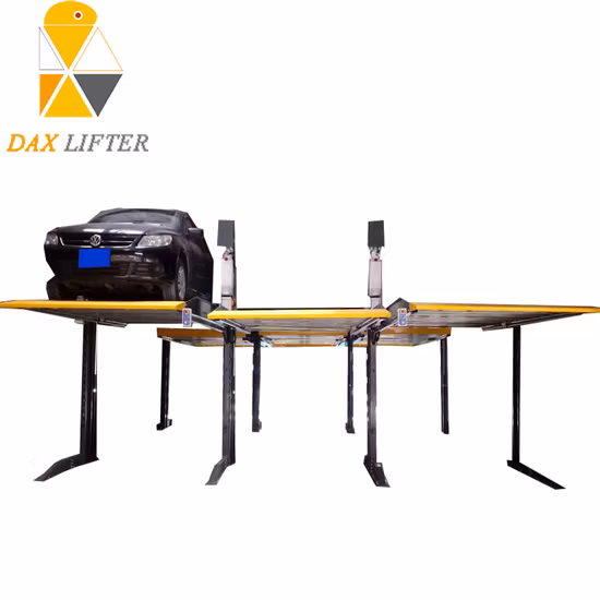 차고 장비 지능형 자동차 자동 차고 시스템 2 포스트 주차 자동차 리프트